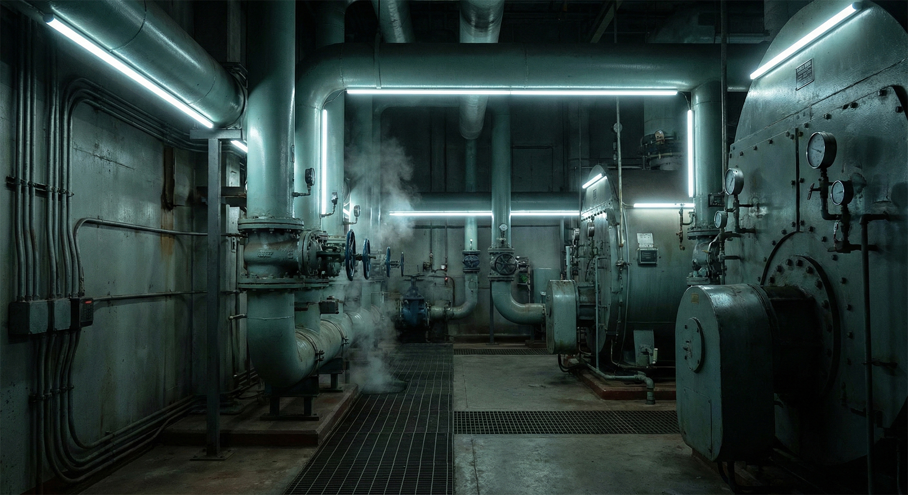 Industrial Boiler Rooms and Manufacturing
