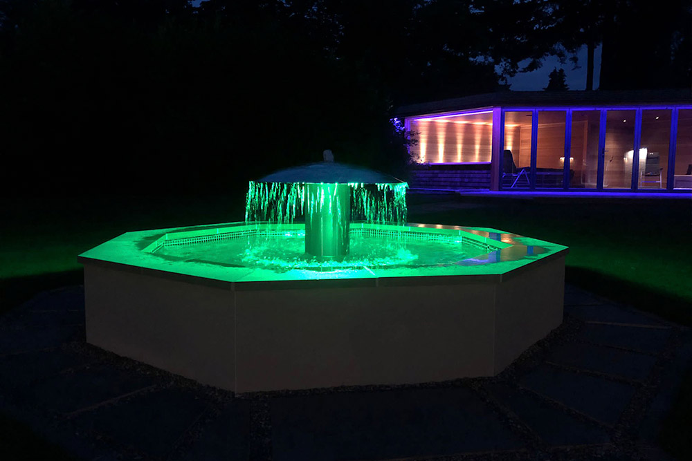 LED Technologies StudioFlex Home Fountain Lighting 2